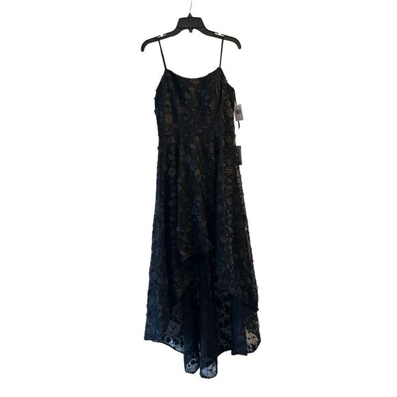 xscape black lace dress XSCAPE-Black Lace, Peek-A-Boo shoulder....elegant with a little bit of sexy!
